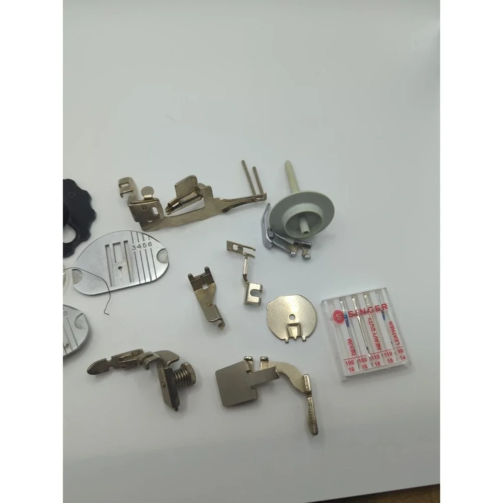 Lot Of Singer Sewing Machine Serger Vintage Parts And Attachments Misc